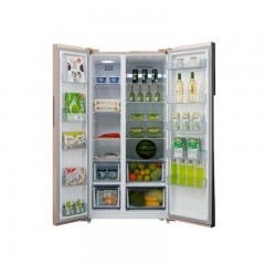 【新品推荐】美的 621升双门电冰箱 智能变频风冷无霜 对开门冰箱BCD-621WKPZM(E）